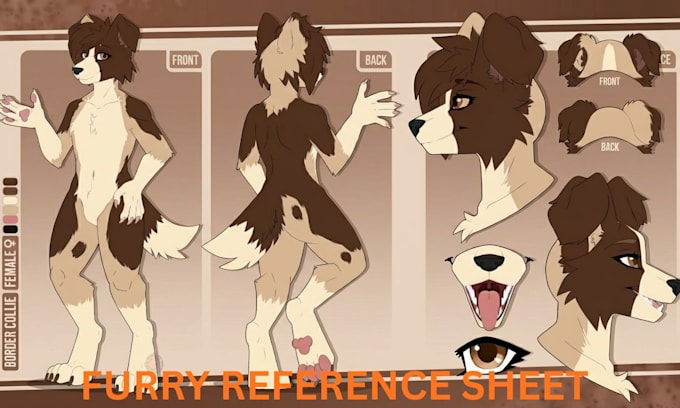 furry ref sheet anthro nsfw furry reference sheet fursona ref sheet