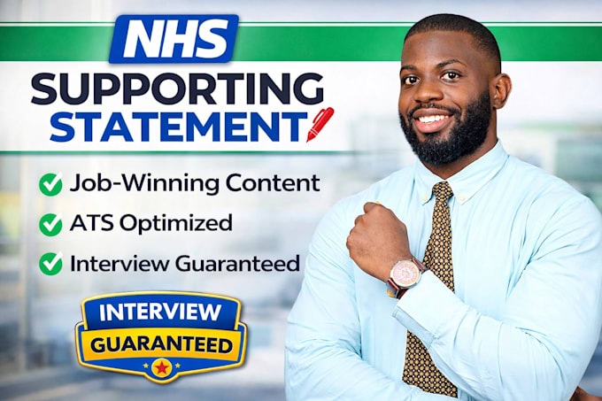 write nhs supporting statement that wins interviews