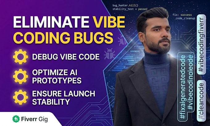 do vibe coding fixing  code cleanup for ai generated apps