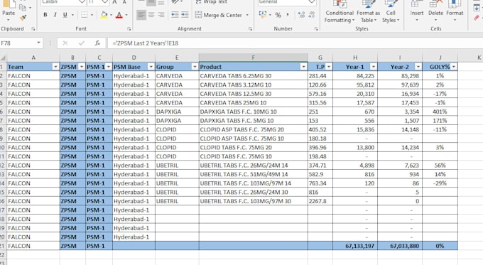 Do professional data entry, pdf to excel, and typing work by ...