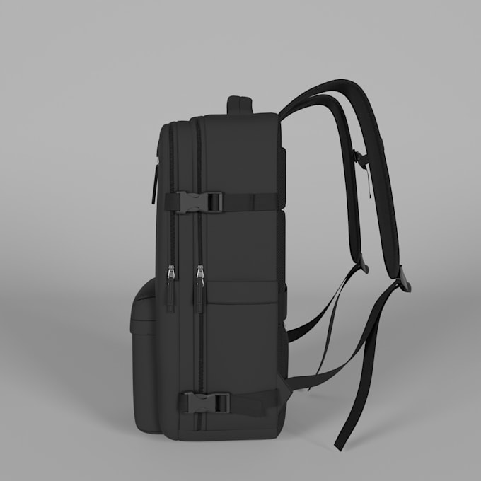 create realistic 3d models of bags, 3d backpack, purses and handbags modelling