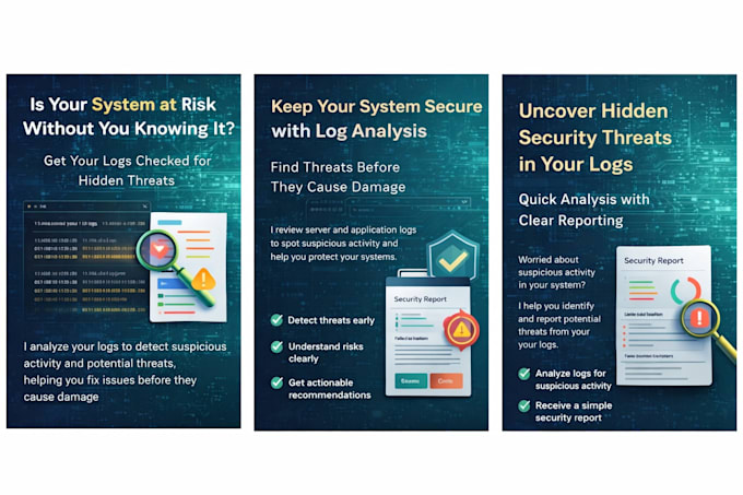 detect security threats from your server logs and protect your system