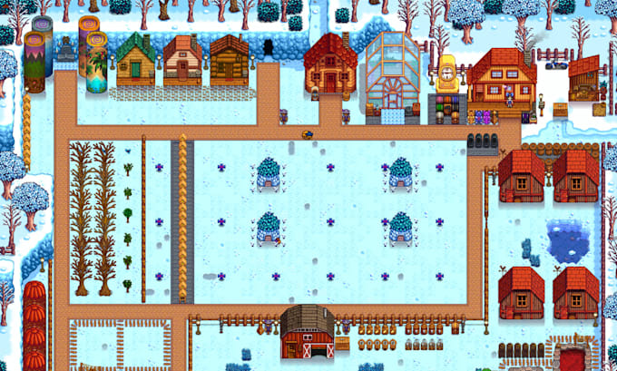 create custom pixel art tileset and tilemap for indie game environments