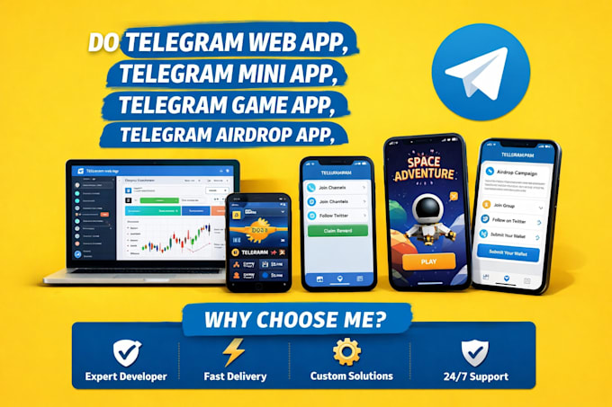 do telegram web app, telegram mini app, telegram game app, telegram airdrop app