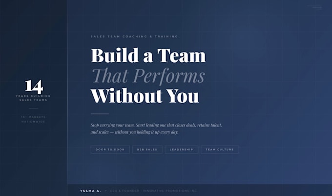 coach your sales team