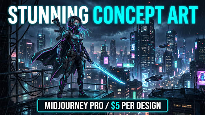 create stunning ai character designs and concept art