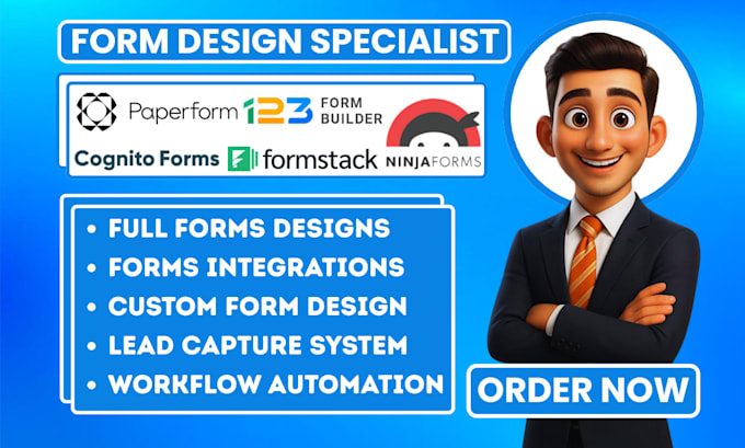 create paperform cognito forms formstack ninja forms and 123formbuilder