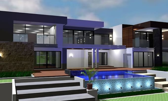create photorealistic 3d floor planer design using sweethome 3d with rendering