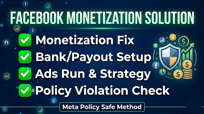be your facebook expert for ads, monetization, and fixing any issues