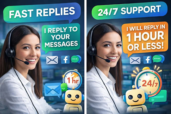reply to your customer messages professionally and quickly