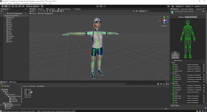 Do 3d character rigging, character modelling cartoon rigging character ...