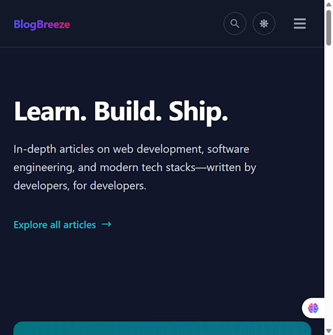 build and maintain full stack web applications