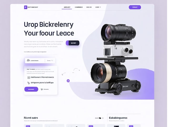 build responsive react js frontend website with tailwind CSS and bootstrap