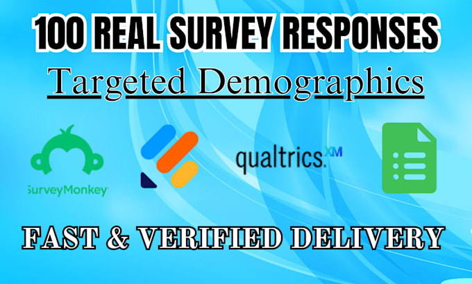 collect 100 survey responses from targeted demographics fast