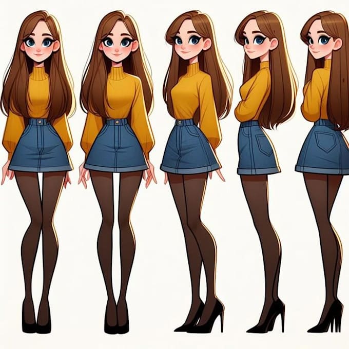 create 2d character rigged with moho pro