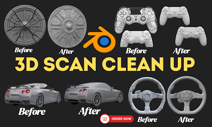 product redesign, 3d model repair for print ready prototypes and manufacturing