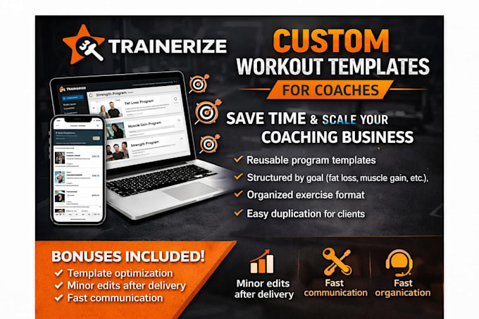 create custom trainerize workout program templates for coaches