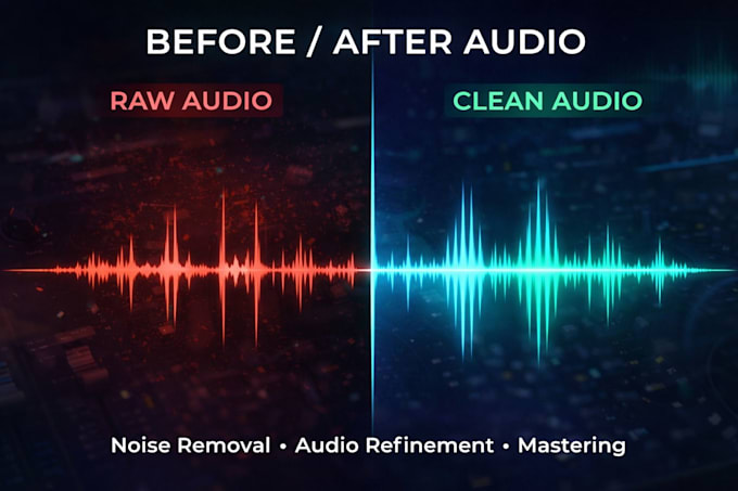 edit and mix your audio professionally