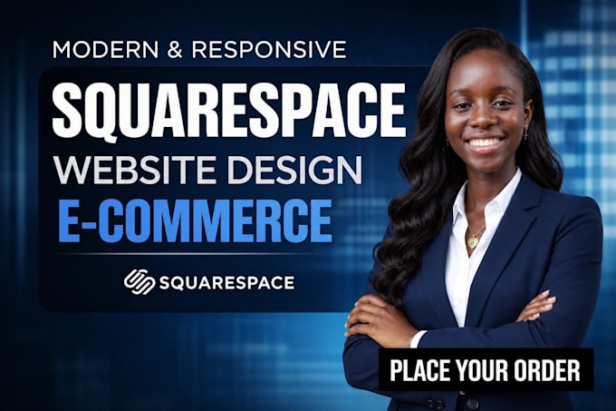 build squarespace website, design or redesign squarespace, website development