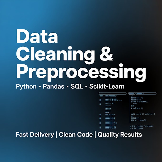 clean and preprocess your dataset using python and pandas