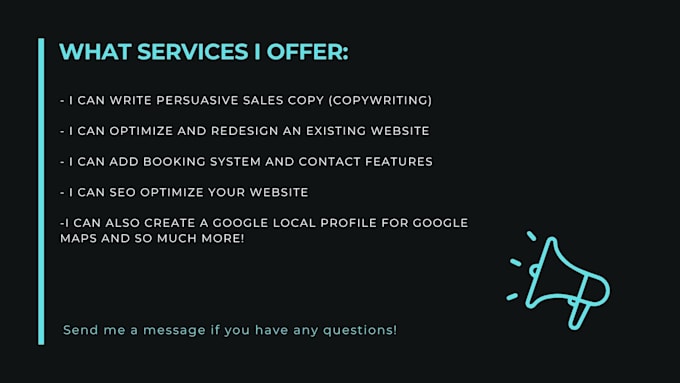 create a quick and responsive wordpress website for your service business