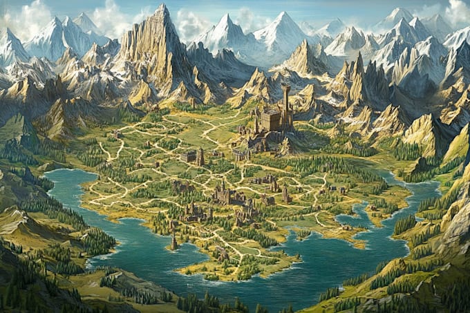 do you rpg fantasy map