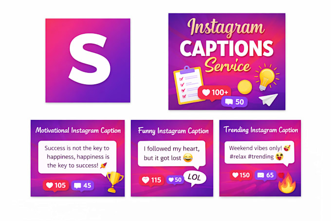 write creative instagram captions for your posts