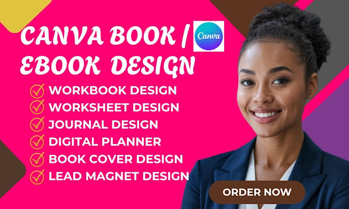 design editable canva ebook, workbook, lead magnet, worksheet, journal tracker