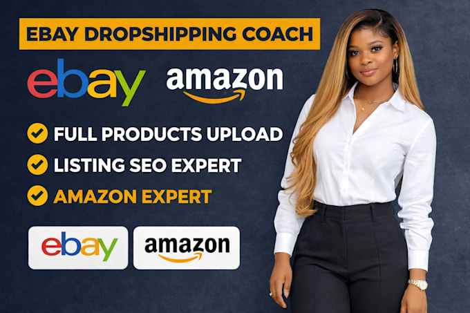 do amazon autods ebay dropshipping store setup product upload and listing seo