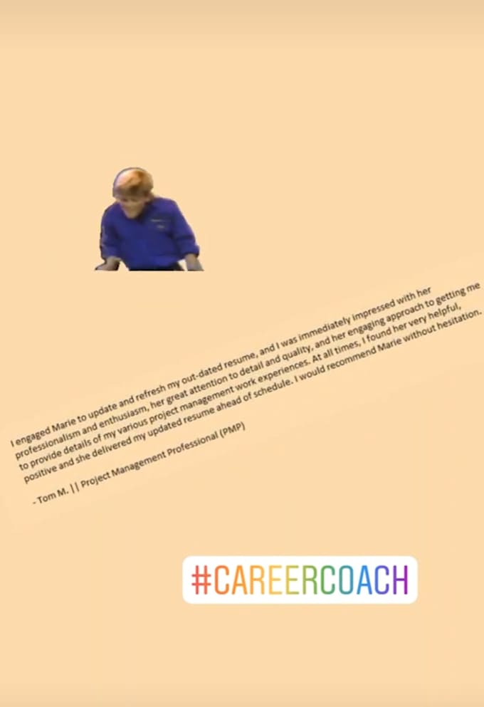 deliver job search materials