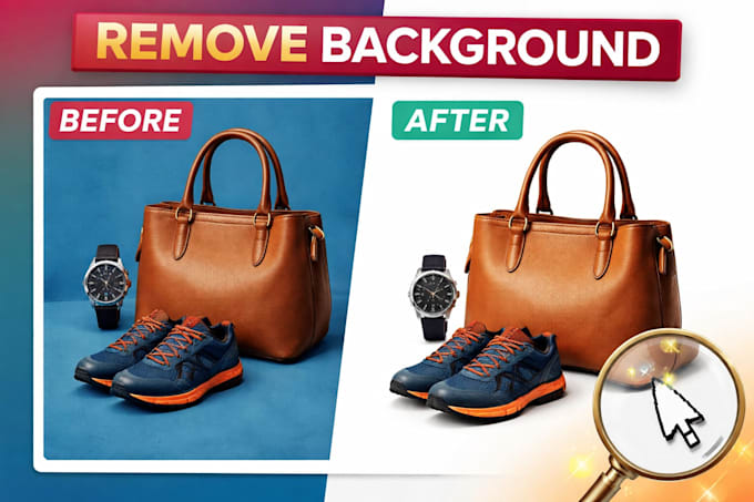 remove background and create professional product