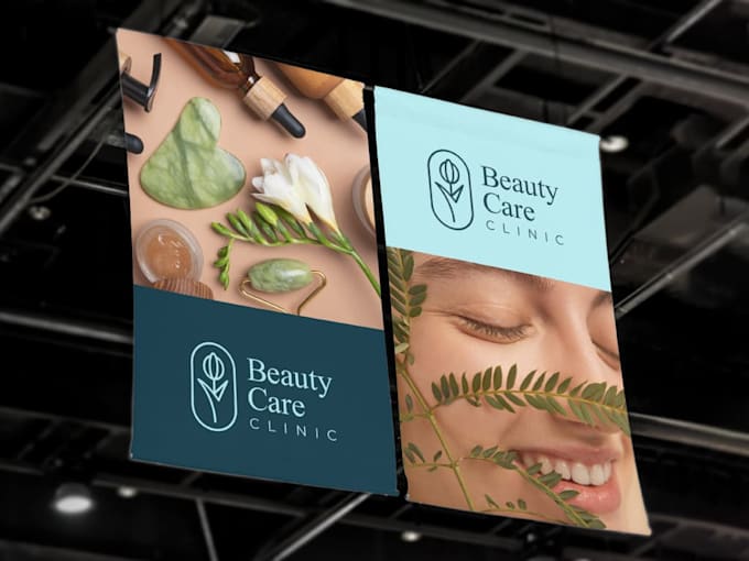 create a minimalist logo and business cards
