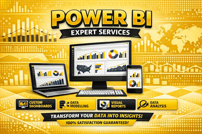 create automated power bi dashboards for business intelligence