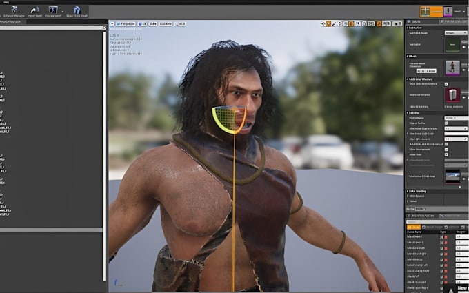 Personnage réaliste en 3d, métahumain, personnage de jeu 3d pour ...