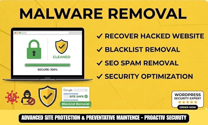 remove malware from wordpress and fix hacked website fast