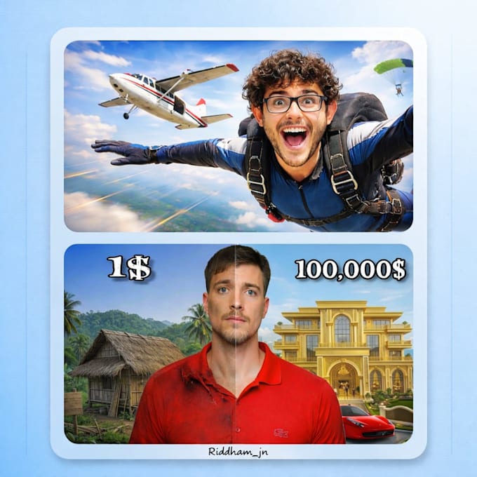 design professional youtube thumbnail that boost CTR