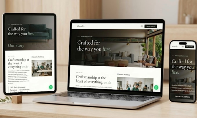 design your b2b website using HTML CSS javascript