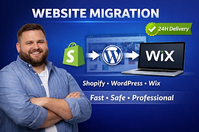 migrate shopify to wordpress wix ionos  woocommerce to shopify store migration