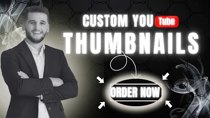 design professional ai and tech youtube thumbnails