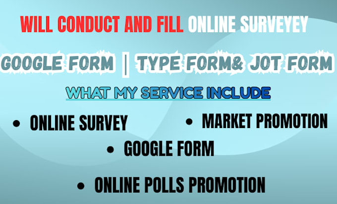 fill online survey, google forms, questionnaires and polls responses