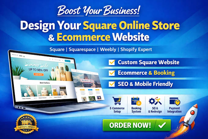 build square website square online store squarespace design ecommerce