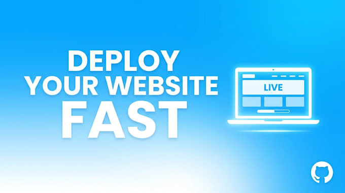 deploy your website online using github pages fast