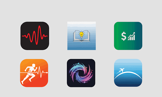 design amazing app icon for mobile app