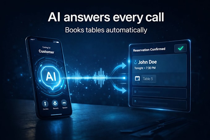 automate restaurant reservations with an ai voice assistant