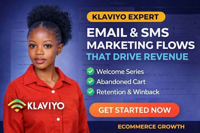 create high converting klaviyo email and SMS flows that drives revenue