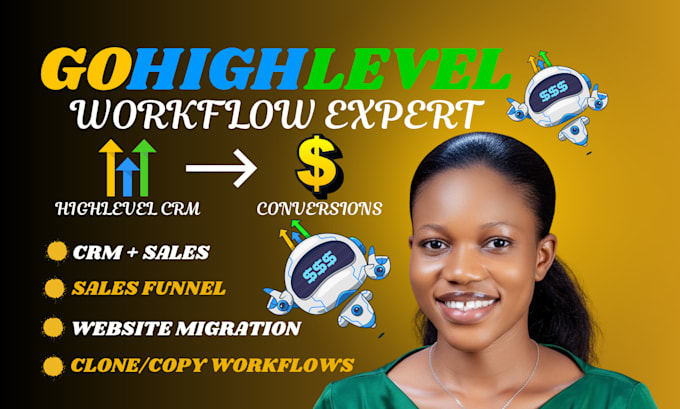 gohighlevel workflow expert gohighlevel automation gohighlevel virtual assistant
