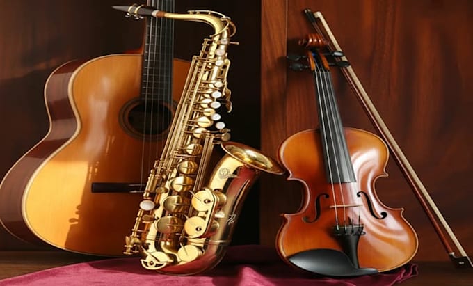 create an original instrumental soundtrack using acoustic instruments