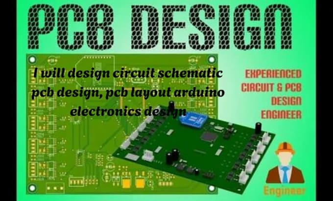 design circuit schematic pcb design, pcb layout arduino electronics design