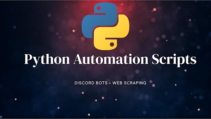 build a python script to automate your boring tasks