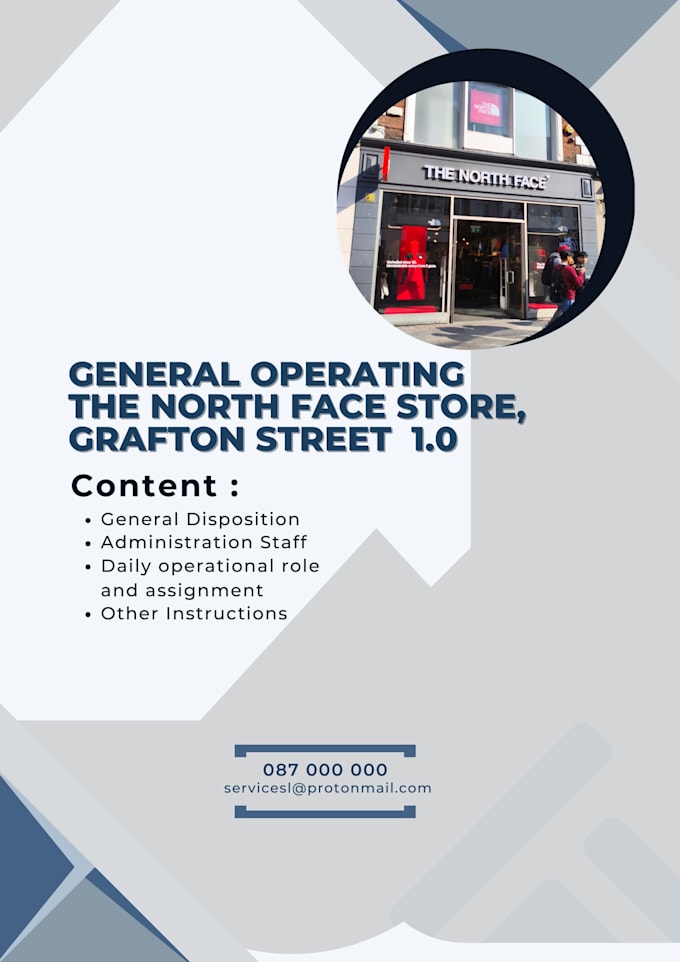 create a professional security operations manual or training guide